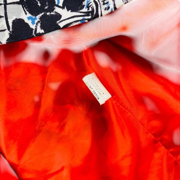 Doncaster Womens Colorful Abstract Print Blazer Jacket Size S - Picture 3 of 6